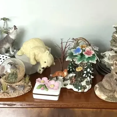 Assorted Wildlife & Animal Collectible Figurines – Lenox, Hummel & More