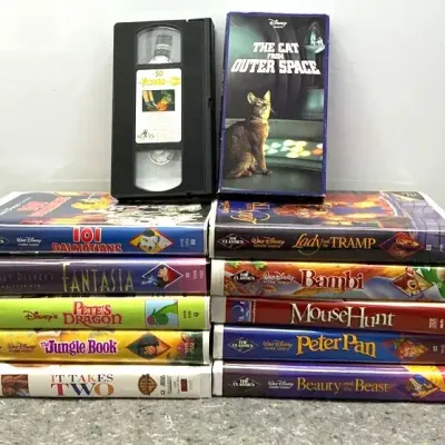 Vintage Disney VHS Tapes