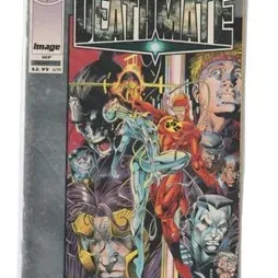 Valiant and Image Comics Deathmate Prologue comic book, September 1993, stored in a protective sleeve.