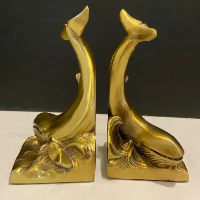 Brass & Green Decor