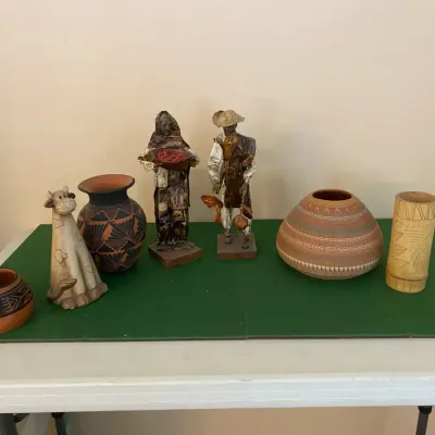 Signed Pottery And More Art