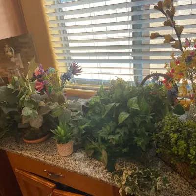 Fabulous Faux Plant Lot