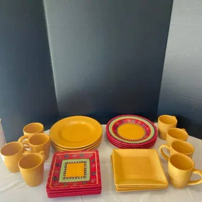 Hand Painted Corsica Dishware 