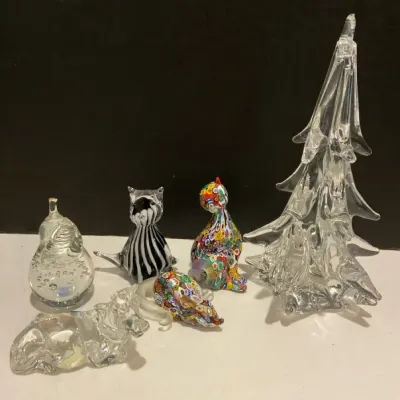 Leaded Crystal & Glass Figurines