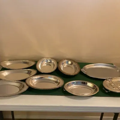 Superb Stainless Serving Ware