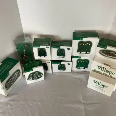 Department 56 Christmas Village Landscape Accessories 