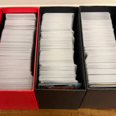 1500 Basic Pokemon Cards In Collectible Boxes