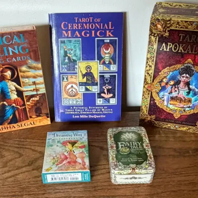 Collection Of Vintage Tarot Cards - Decks - Books #1