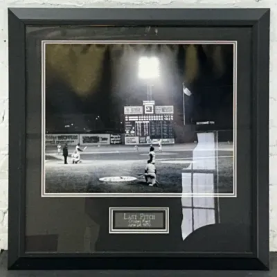WF Schildman Large Photo Print "Last Pitch, Crosley Field, June 14, 1970"
