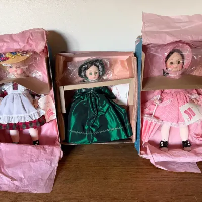 3 - Vintage 1970’s Collectible - Madame Alexander Dolls