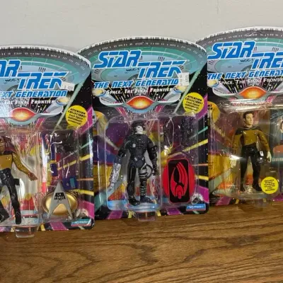 Vintage 1992-93 Star Trek The Next Generation Action Figures, #5