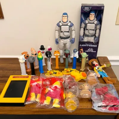 Collectible Vintage Toys - Buzz Lightyear, Pez, Star Wars, Lion King +