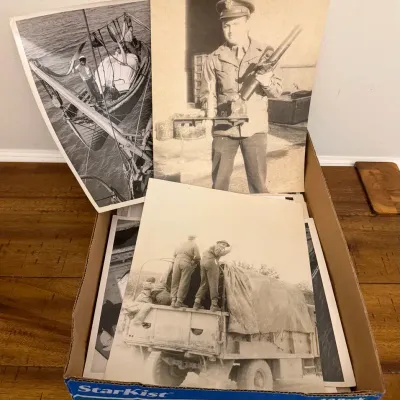 Collection Of Vintage WW II Military Photographs 