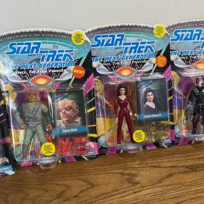 Vintage 1992-93 Star Trek The Next Generation Action Figures, #4