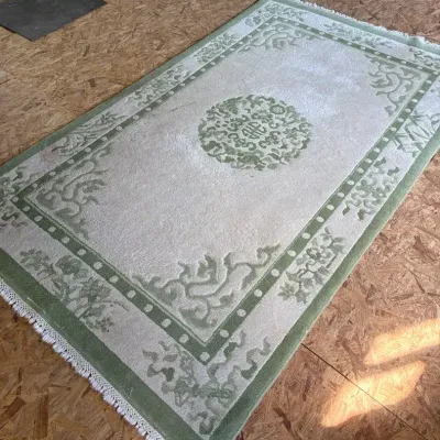 Chinese Art Deco Oriental Wool Area Rug