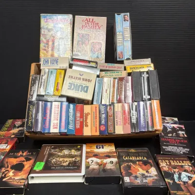 John Wayne VHS and Cartoons