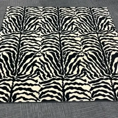 Zebra Stripe Area Rug