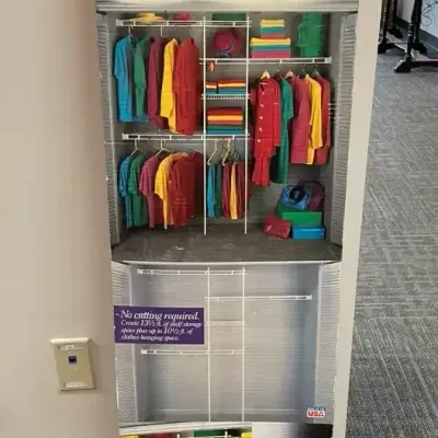 Closetmaid New-in-Box 8’ Closet Organizer (Model #1807)