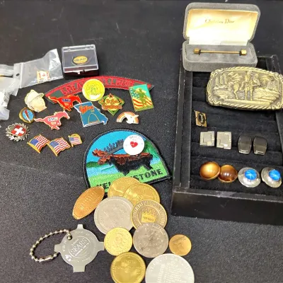 Christian Dior Tie Bar, Cufflinks and More