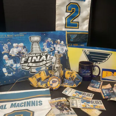 STL Blues Memrobilia