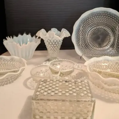 Fenton Moonstone Glow 