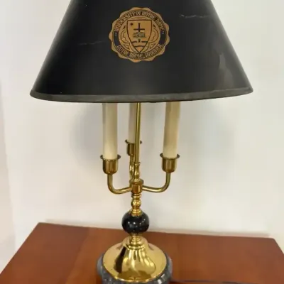 Notre Dame Faux Candlestick Lamp