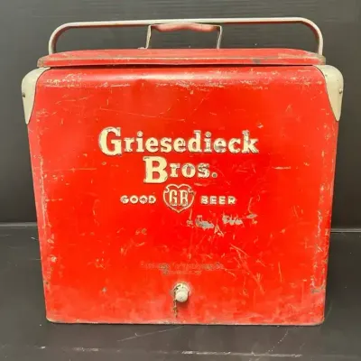 Griesedieck Bros. Metal Beer Cooler