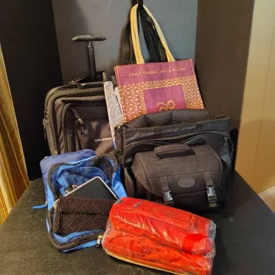 Mystery Lot of Travel Bags, Totes, Luggage & Organizers