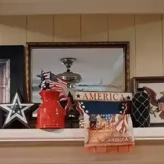Mystery Lot of Patriotic Americana & USA Home Décor