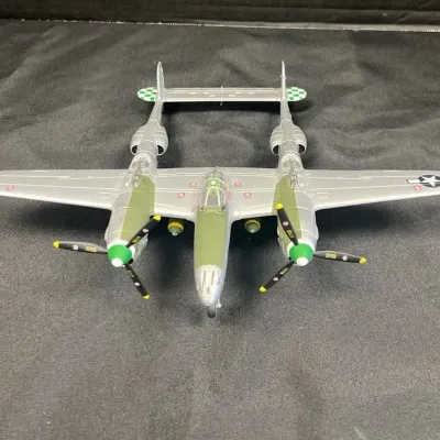 CDC Armour Collection Lockheed P-38 Lightning “Uncle Cy’s Angel” Diecast Model