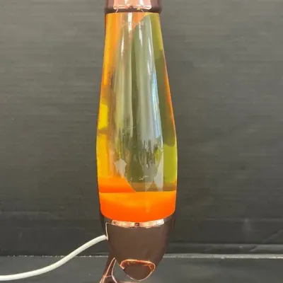 Mathmos Neo Lava Lamp W/Copper Finish