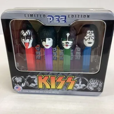 Kiss Limited Edition PEZ Collectors Tin