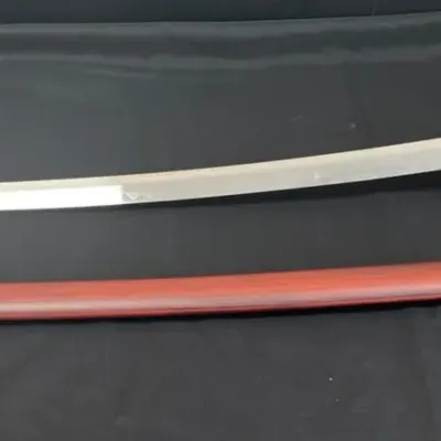 Sunken Dark Blue Hilt Samurai Katana Sword