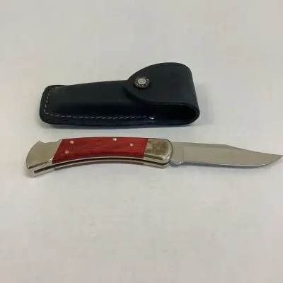 Buck 110 Folding Hunter Lockback Pocket Knife