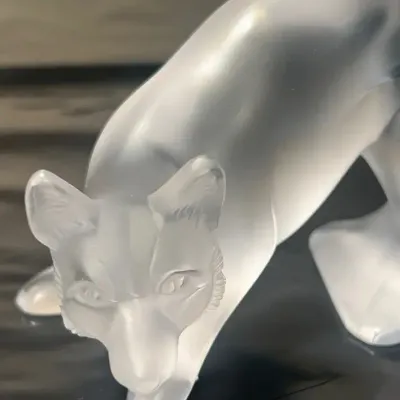 Lalique France Crystal Fox