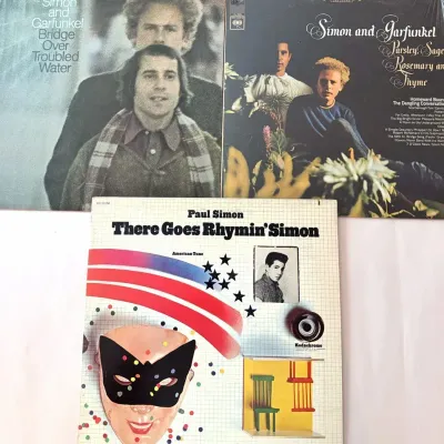 Vintage Vinyl - Simon & Garfunkel / Paul Simon (3pc)