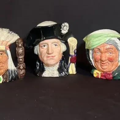 Royal Doulton Collectible Character Jugs (5pc)