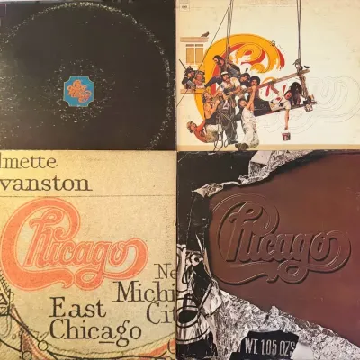 Vintage Vinyl - Chicago (4pc)