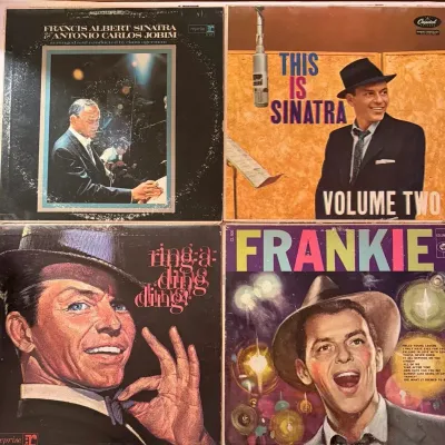 Vintage Vinyl Lot #2- Frank Sinatra: The Chairman Of The Board (4pc)