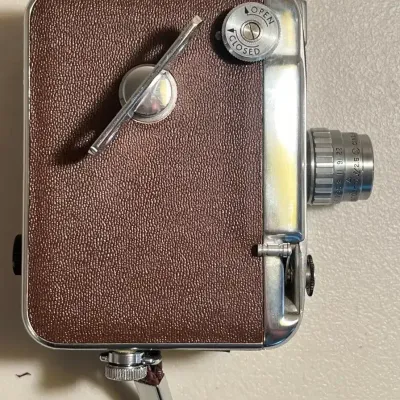 Vintage DeJur Embassy Magazine Eight Movie Camera with Original Case