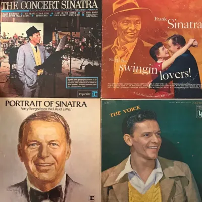 Vintage Vinyl Lot #1- Frank Sinatra: The Chairman Of The Board (4pc)