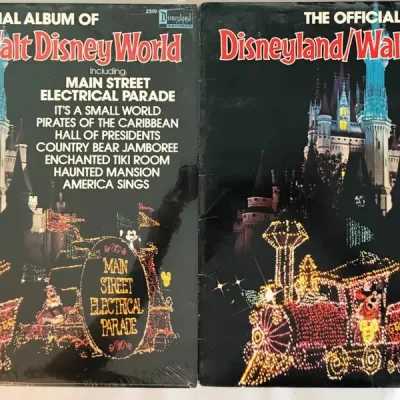 Vintage Vinyl - Disneyland Soundtrack (2pc)