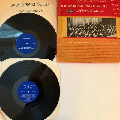 Vintage Vinyl - Eclectic Record Lot Classical Music & One-of-a-Kind Piano Recording