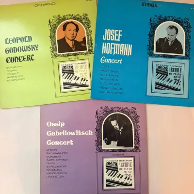 Vintage Vinyl - 3-LP Everest Archive of Piano Music