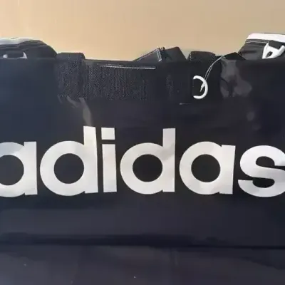 Adidas Santiago II Teambag Medium Black Duffel Bag (1pc) Lot #2