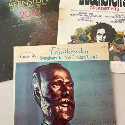 Vintage Vinyl - Classical: Tchaikovsky, Beethoven, Ormandy Philharmonic, 2001 Space Odyssey (3pc)
