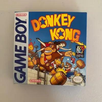 GameBoy Donkey Kong Game In Box