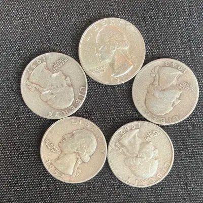 1 Oz Junk Silver Quarters