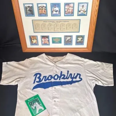 Brooklyn Dodgers Memorabilia (3pc) 