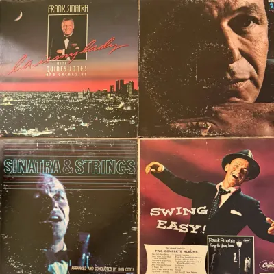 Vintage Vinyl Lot #3 -  Frank Sinatra: The Chairman Of The Board (4pc)
